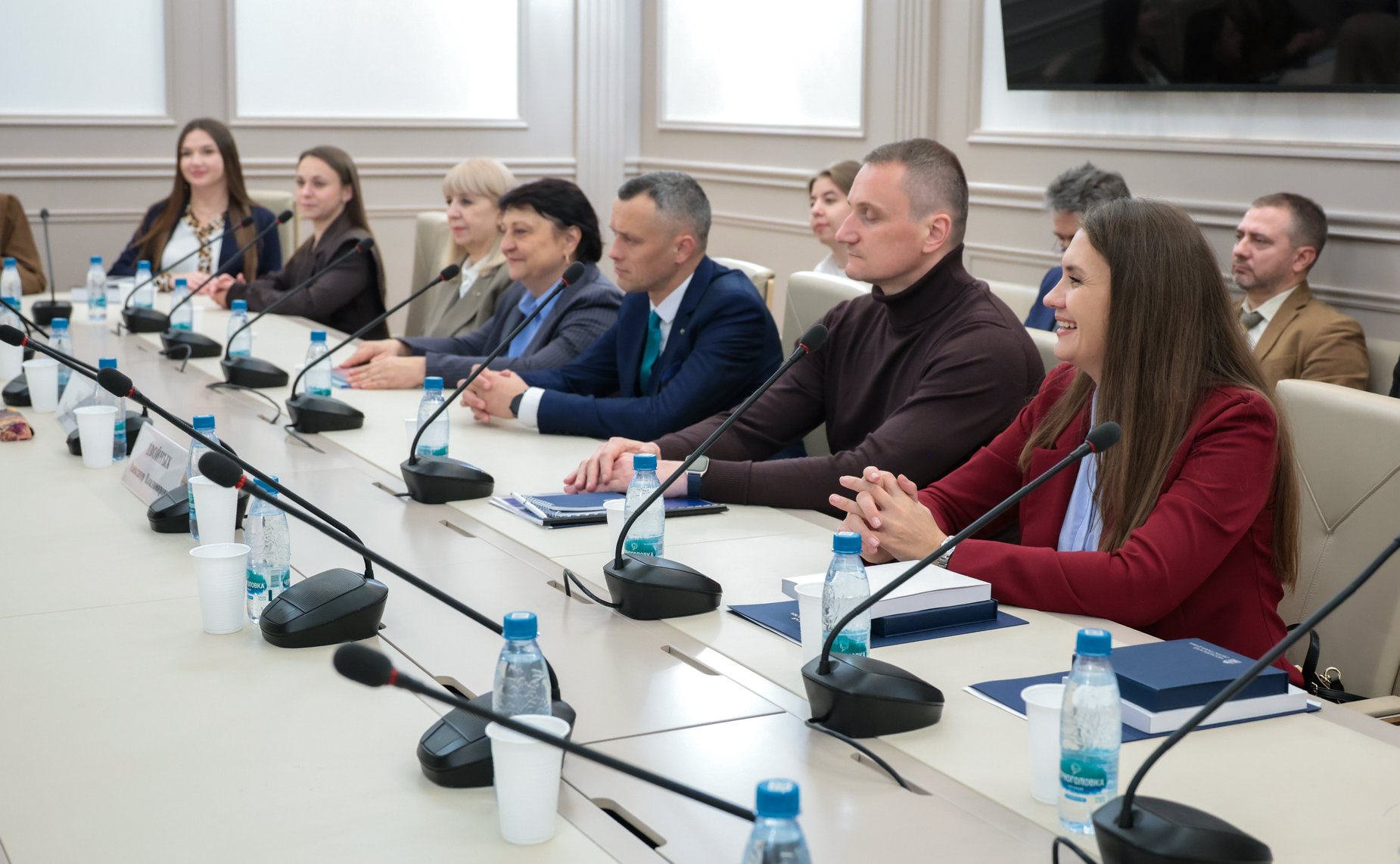 Встречи сенаторов Российской Федерации с делегацией Аппарата Народного Совета Луганской Народной Республики