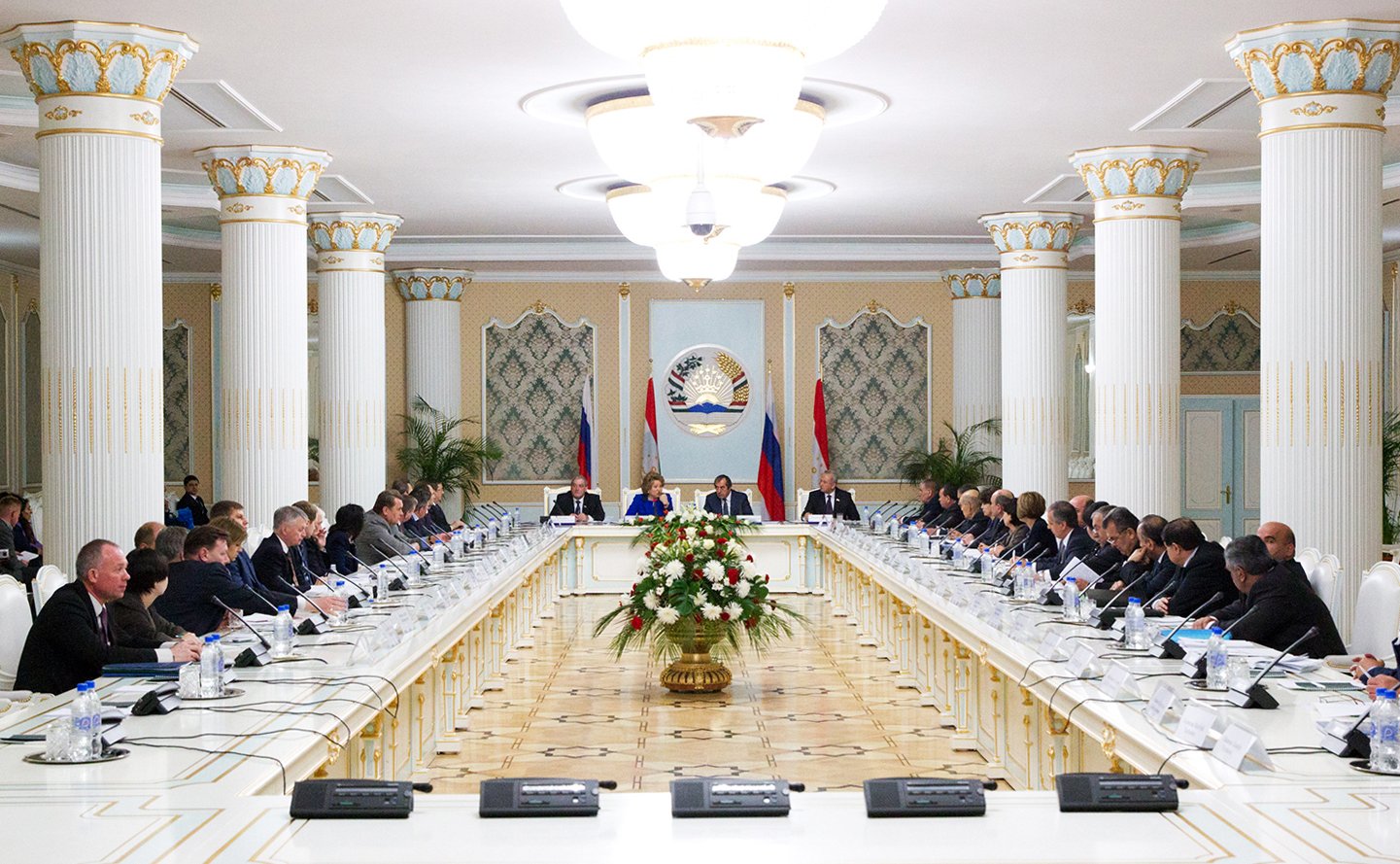 Визит делегации Совета Федерации во главе с Валентиной Матвиенко в Таджикистан