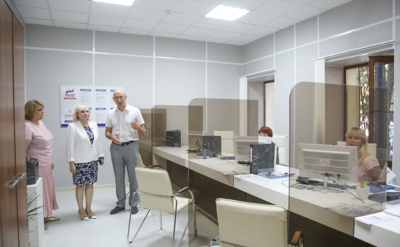 Ольга Ковитиди посетила крымский филиал Государственного фонда поддержки участников специальной военной операции «Защитники Отечества»