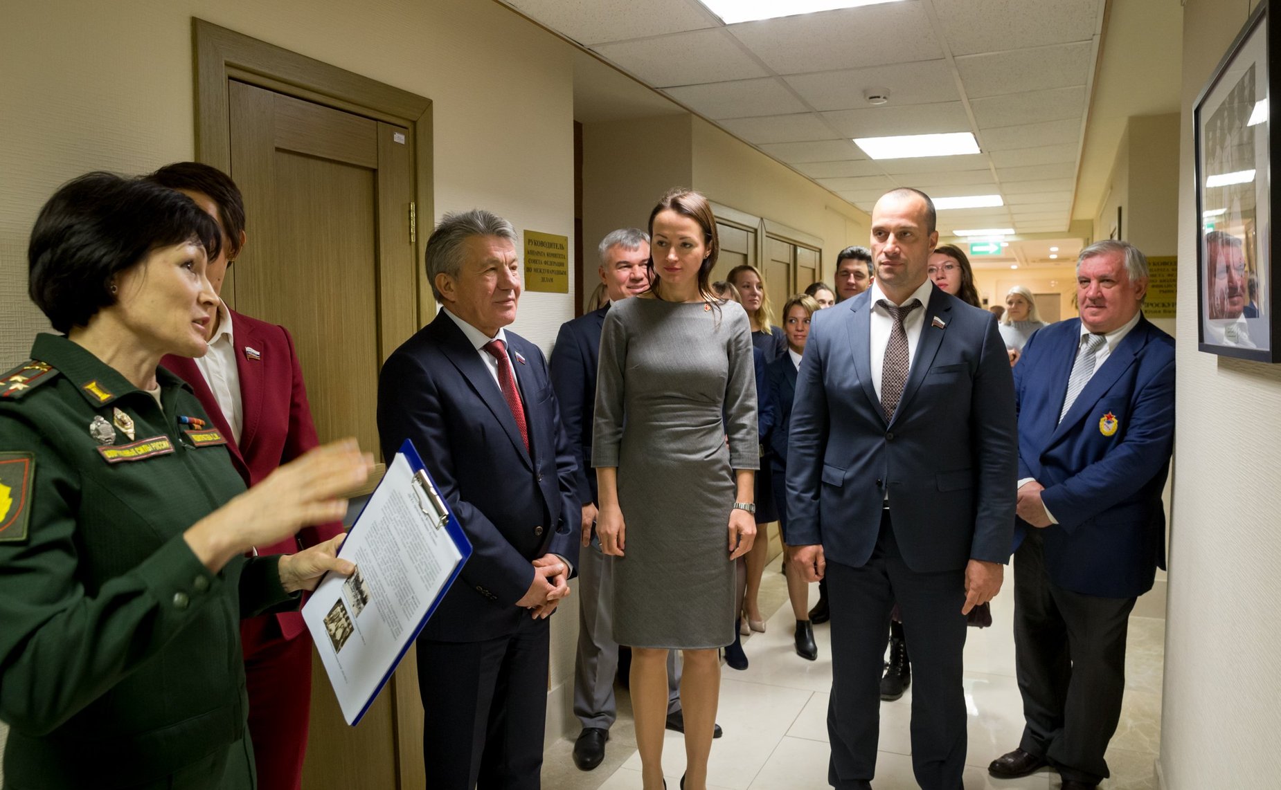 Открытие в Совете Федерации выставки «ЦСКА: прошлое, настоящее, будущее»