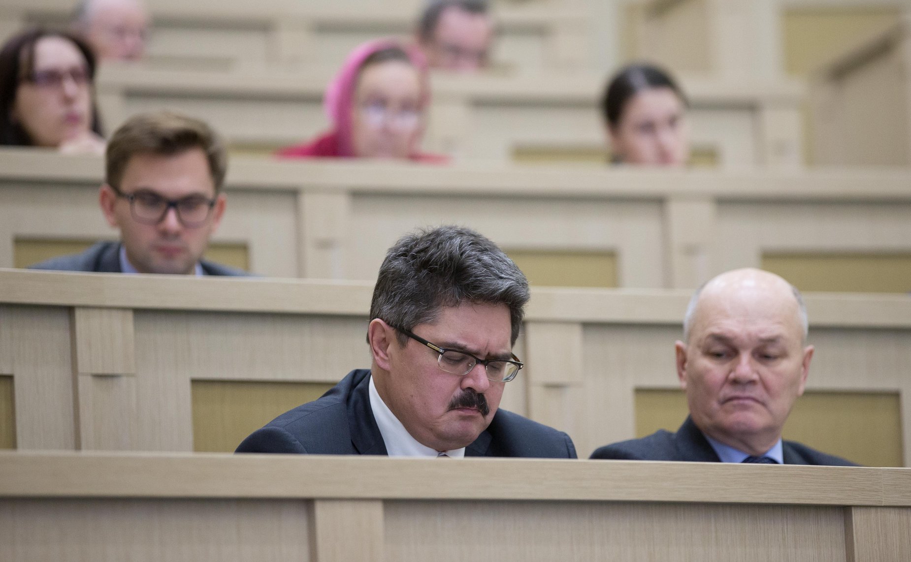 Широков и Щетинин Заседание секции «Русь и Афон: к 1000-летию русского монашества на Святой горе» в рамках IV Рождественских парламентских встреч в СФ
