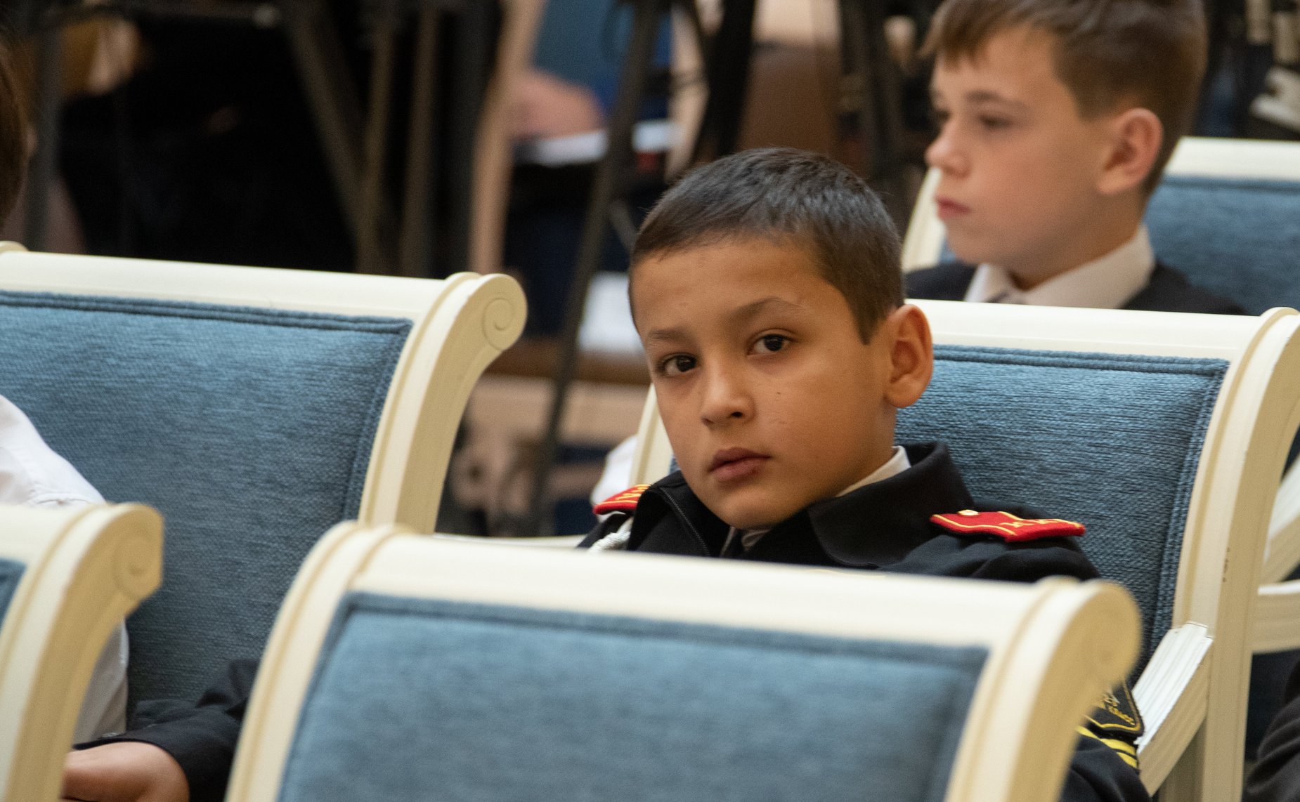 Торжественная церемония награждения детей и подростков, проявивших личное мужество в экстремальных ситуациях и спасших человеческие жизни