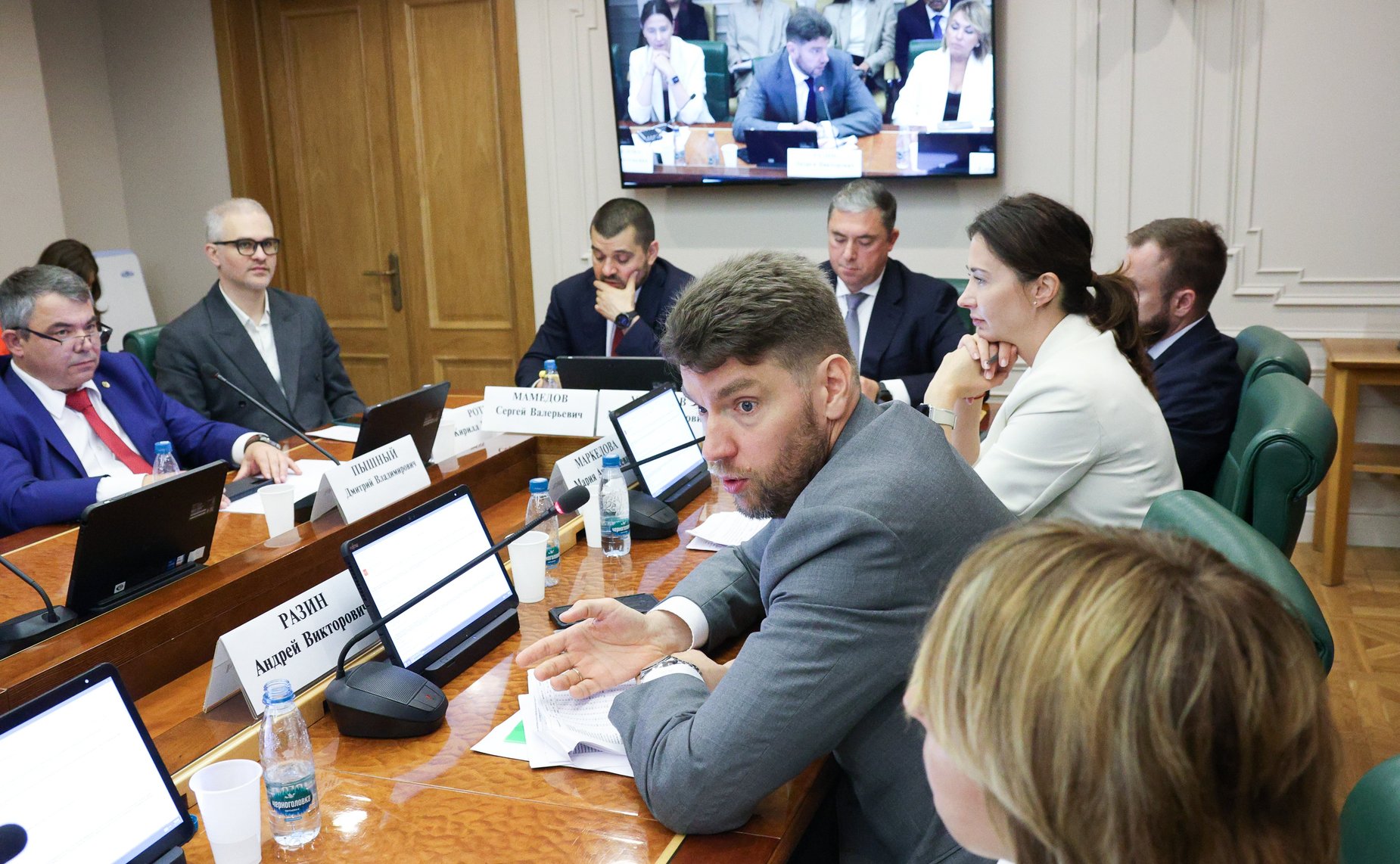 Заседание Комитета СФ по аграрно-продовольственной политике и природопользованию (в рамках Дней Чукотского автономного округа в Совете Федерации)