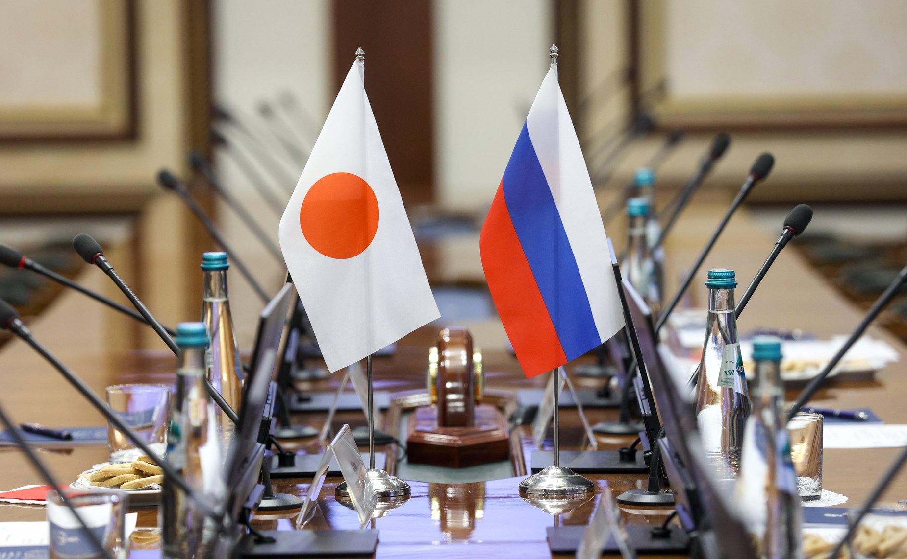 Встреча заместителя Председателя СФ Константина Косачева с депутатом Палаты советников Парламента Японии Мунэо Судзуки