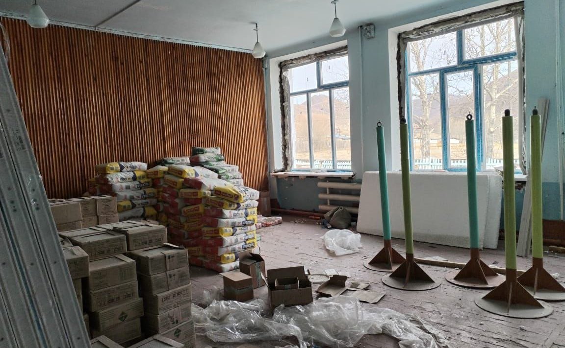 Сергей Михайлов в ходе поездки в регион посетил социальные объекты Кыринского района