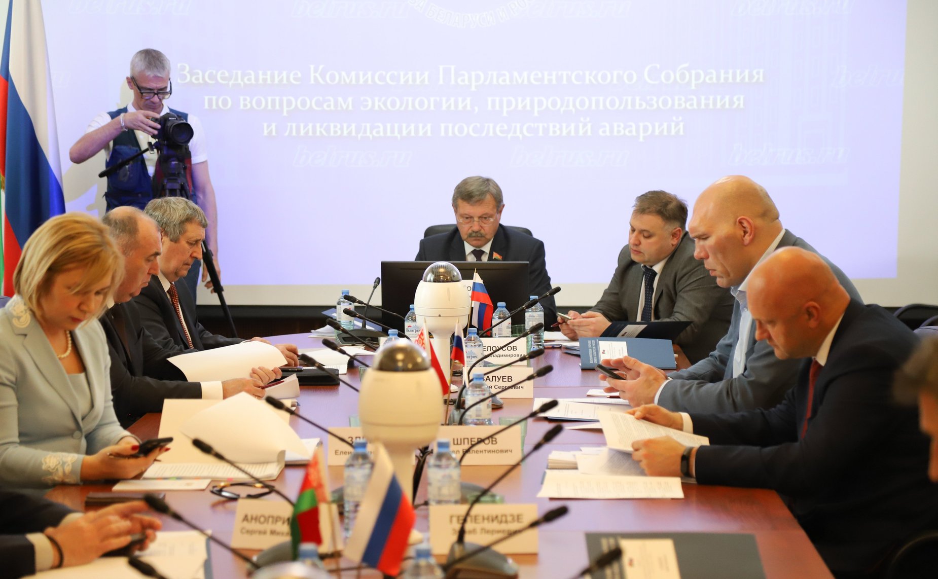 Елена Зленко и Сергей Белоусов приняли участие в заседании Комиссии Парламентского Собрания Союза Беларуси и России