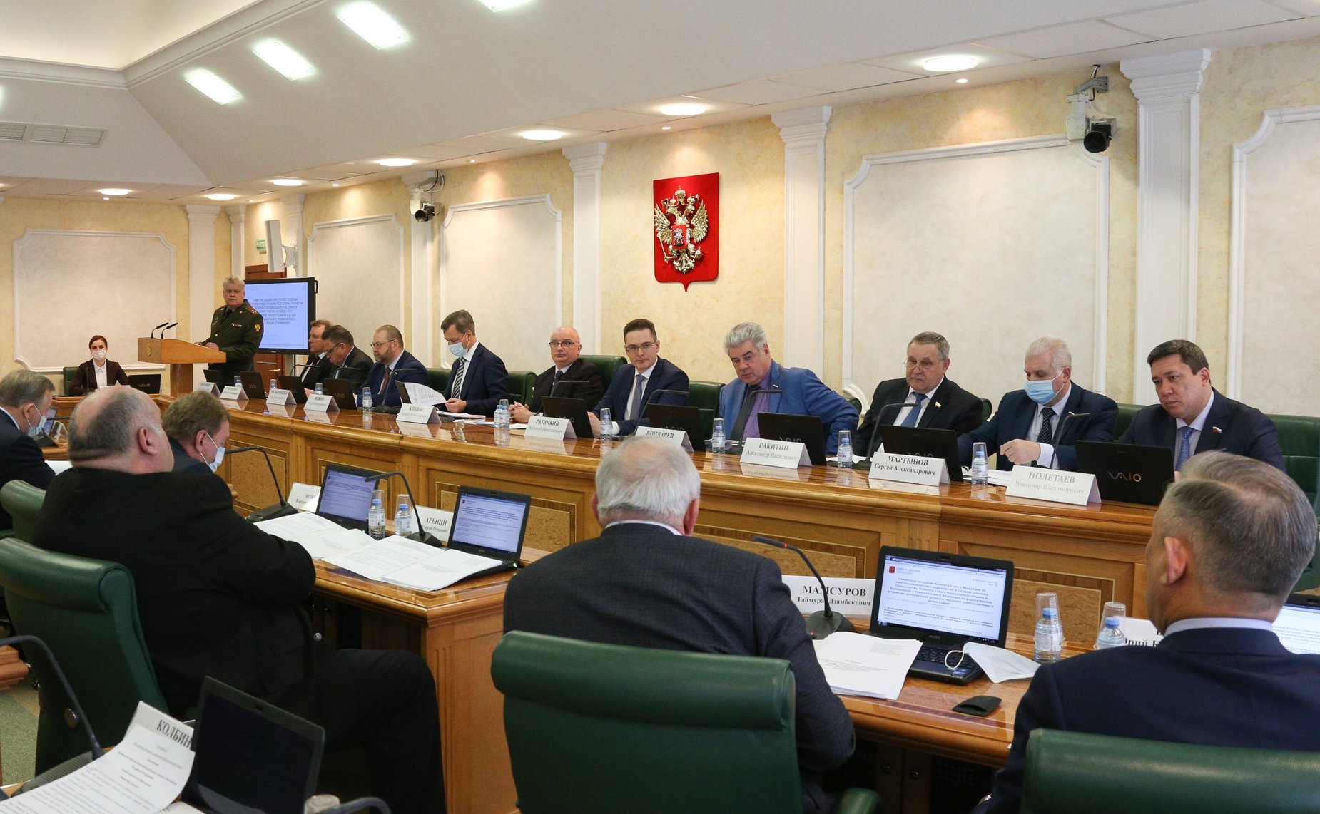 Совместное заседание комитетов Совета Федерации по обсуждению представленных Президентом РФ кандидатур на должности прокуроров субъектов Российской Федерации