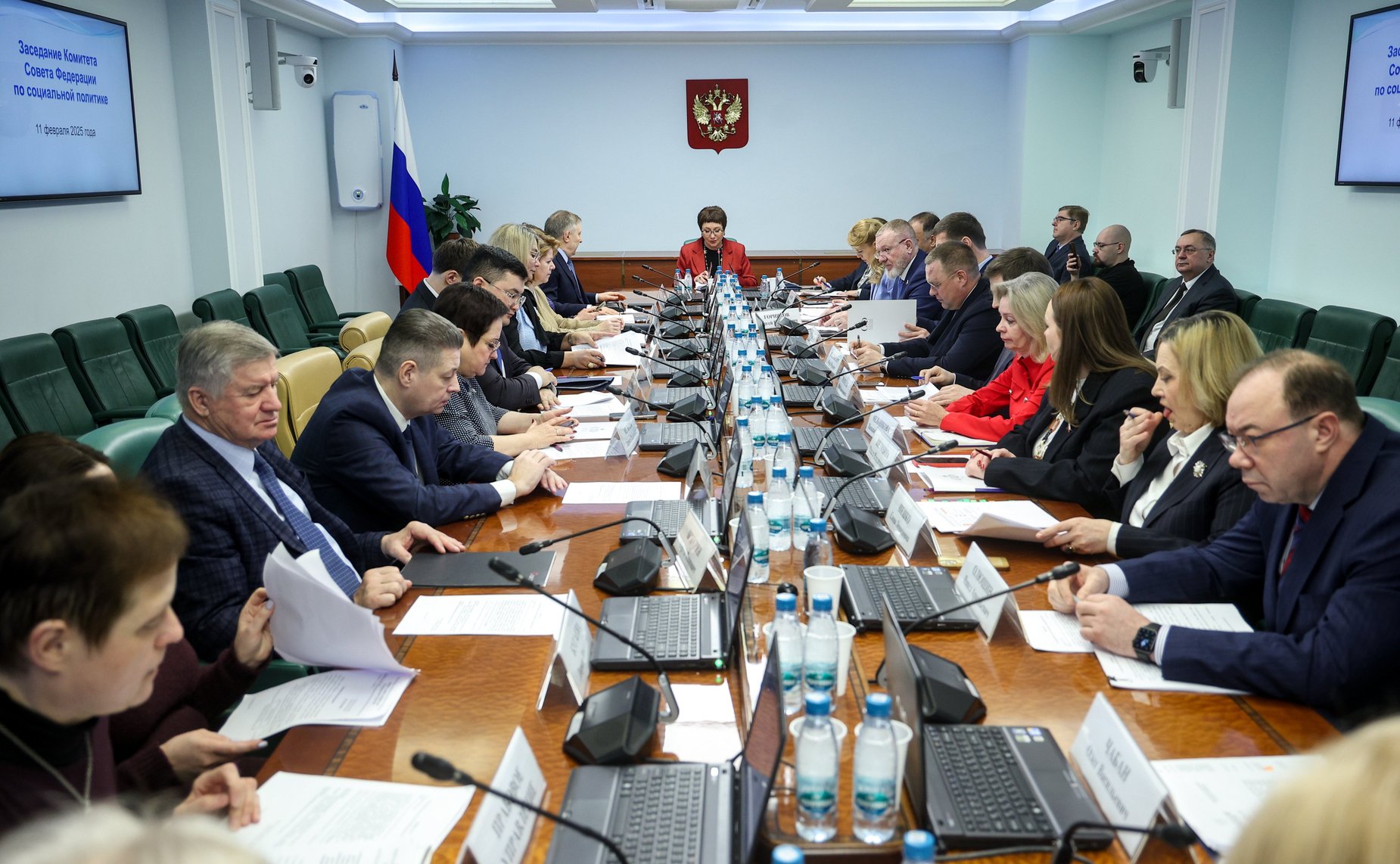 Заседание Комитета Совета Федерации по социальной политике