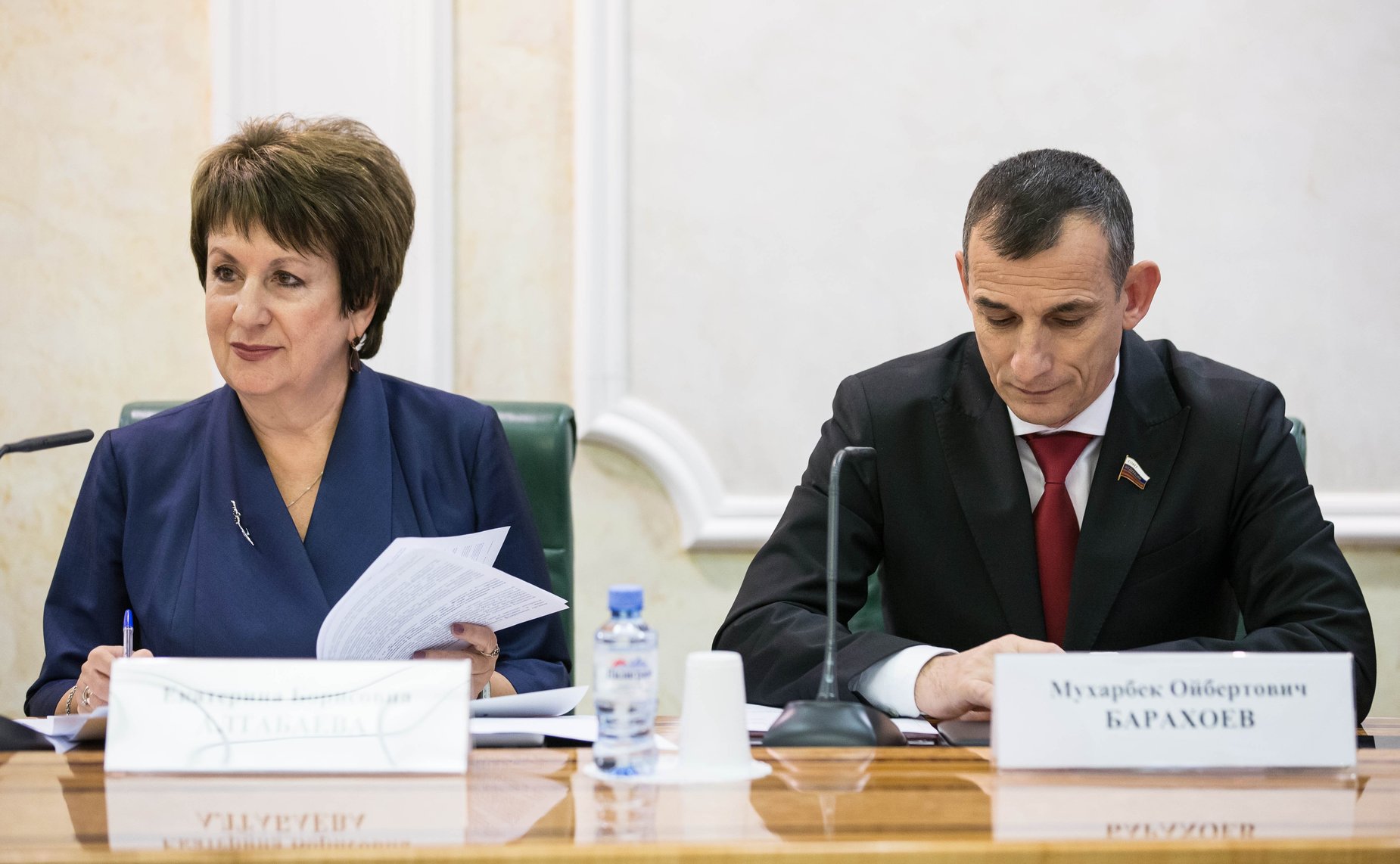 Екатерина Алтабаева и Мухарбек Барахоев