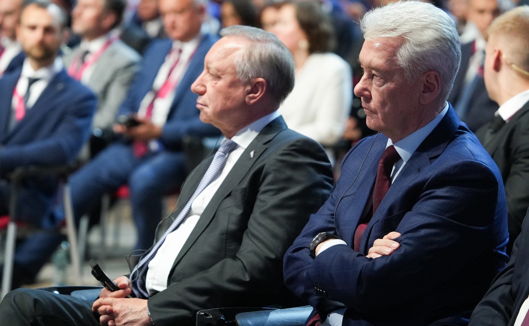 Пленарное заседание XXVIII Петербургского международного экономического форума (Фото Росконгресс)