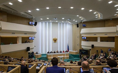 В Совете Федерации состоится 475-е заседание