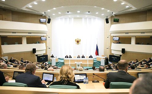 В Совете Федерации состоялось 516-е заседание