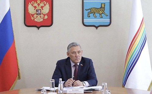 Ю. Валяев обсудил в правительстве ЕАО вопросы доступности услуг цифрового телевидения для населения региона
