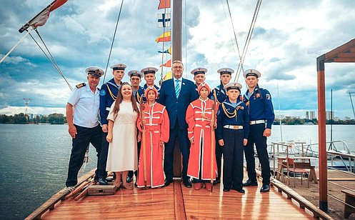 К. Косачев встретился с членами парусного клуба «Паллада» Республики Марий Эл