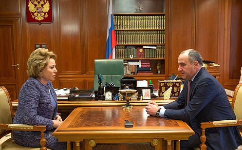 Председатель СФ провела встречу с главой Карачаево-Черкесской Республики