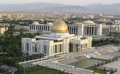Рабочий визит делегации Совета Федерации во главе с В. Матвиенко в Туркменистан
