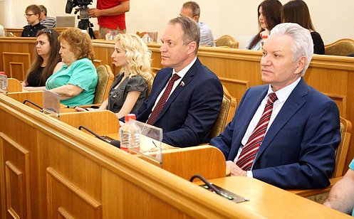 А. Башкин принял участие в публичных слушаниях, посвященных анализу исполнения бюджета Астраханской области в 2016 году
