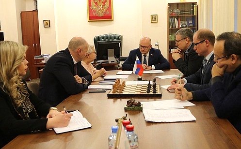 О. Цепкин провел заседание Общественного совета проекта «Шахматный всеобуч»