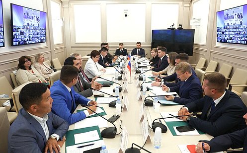 Состоялось заседание Палаты молодых законодателей при Совете Федерации