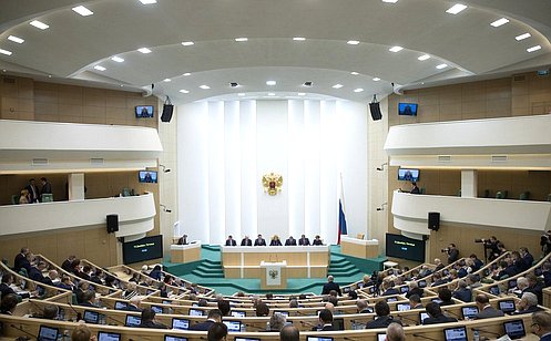 В Совете Федерации состоится 428-е заседание