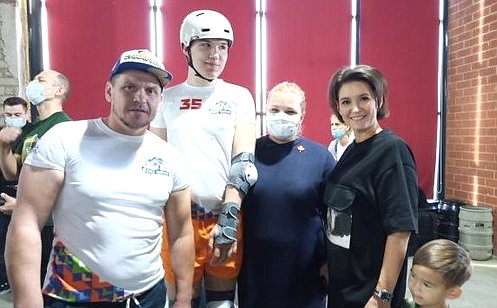 М. Павлова открыла первые региональные соревнования в Челябинской области по роллер-спорту среди детей с ограниченными возможностями здоровья