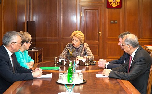 В. Матвиенко и Н. Жданова обсудили проблемы социально-экономического развития Забайкальского края