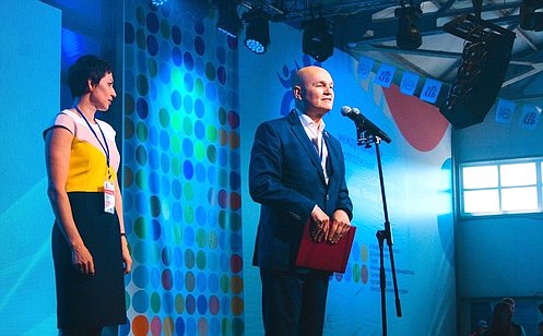 М. Щетинин и Т. Лебедева приняли участие в Международном молодежном управленческом форуме «Алтай. Точки Роста — 2018»