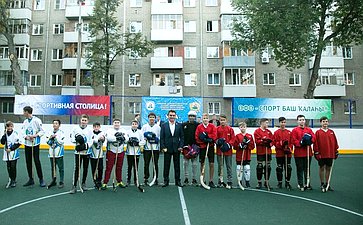 Ирек Ялалов принял участие торжественной церемонии открытия спортивного объекта в Уфе