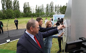 Инна Святенко приняла участие в церемонии закладки камня для строительства лабораторно-диагностического корпуса Пензенского областного онкологического диспансера