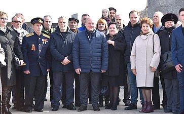 Екатерина Алтабаева и Сергей Колбин приняли участие торжествах, посвященных Дню защитника Отечества и Дню Народной воли