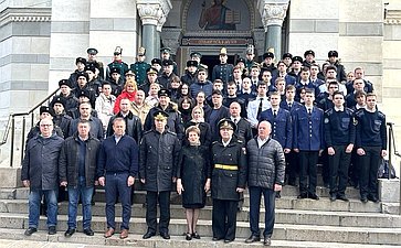 Екатерина Алтабаева в рамках региональной недели приняла участие в памятных мероприятиях, посвященных 218-й годовщине со дня рождения вице-адмирала Владимира Алексеевича Корнилова