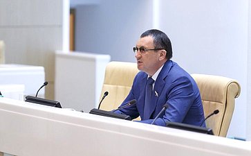 Н. Федоров на 391-м заседании Совета Федерации