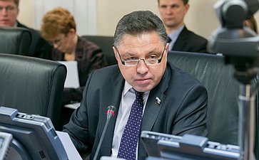 В. Тимченко Заседание Комитета Совета Федерации по Регламенту и организации парламентской деятельности