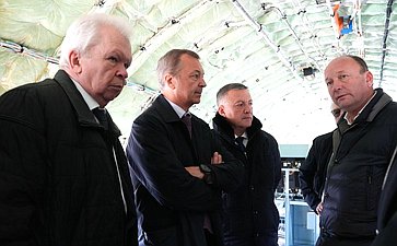 Сенаторы осмотрели цеха Иркутского авиационного завода – Филиала ПАО «Яковлев» и приняли участие в совещании «Перспективы развития гражданской авиации»