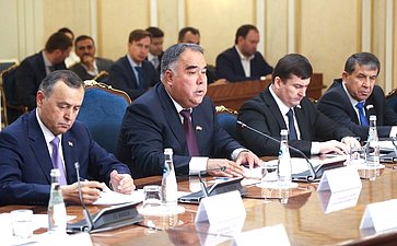 14-е заседание Комиссии по сотрудничеству Совета Федерации Федерального Собрания Российской Федерации и Маджлиси милли Маджлиси Оли Республики Таджикистан