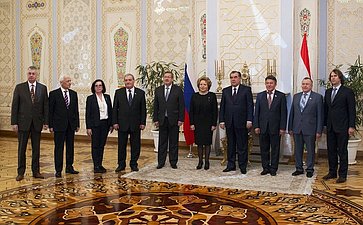 В. Матвиенко Визит делегации Совета Федерации во главе с Председателем СФ в Таджикистан 30