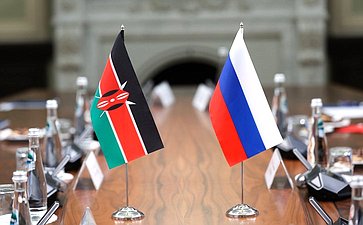 Константин Косачев провел встречу с заместителем Председателя Сената Республики Кения Катури Мурунги
