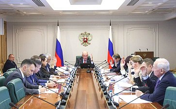Заседание Комитета Совета Федерации по международным делам