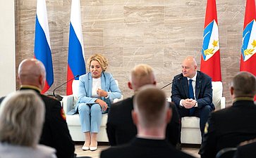 Председатель Совета Федерации Валентина Матвиенко провела встречу с участниками СВО и обсудила ход реализации важнейших социальных и инфраструктурных проектов