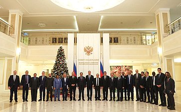 Встреча заместителя Председателя СФ Константина Косачева с главами дипломатических представительств арабских государств, аккредитованных в РФ