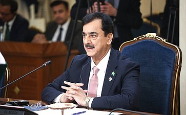 Встреча Председателя Совета Федерации Валентины Матвиенко с Председателем Сената Парламента Исламской Республики Пакистан Юсуфом Разой Гилани