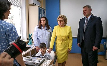 Посещение государственного автономного учреждения Астраханской области «Научно-практический центр реабилитации детей «Коррекция и развитие»