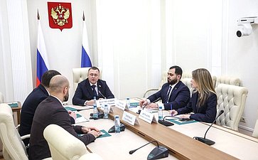 Заседание Совета Палаты молодых законодателей при Совете Федерации