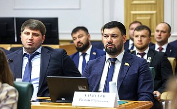Заседание Палаты молодых законодателей при Совете Федерации