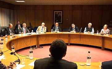 Встреча российских законодателей с парламентской группой дружбы «Уругвай-Россия» и членами Комиссии по международным делам