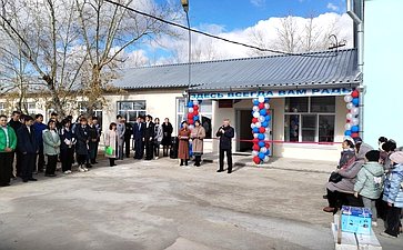 Сергей Михайлов принял участие в торжественном открытии школы в селе Кулусутай Ононского района