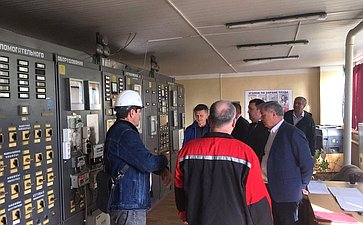 Анатолий Артамонов в рамках рабочей поездки в Ставропольский край посетил объекты теплоснабжения Кисловодска