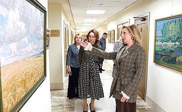 В Совете Федерации открылась выставка «Искусство Марки»