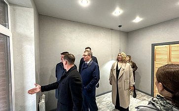 Сенаторы посетили территории комплексного развития региона