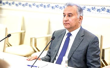 Встреча Белана Хамчиева с Консультативным советом Королевства Саудовская Аравия с Чрезвычайным и Полномочным Послом Королевства Саудовская Аравия в Российской Федерации